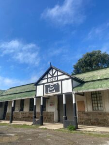 An image of a building in Port Alfred that the Master students completed the section of their Destination Elective about in South Africa